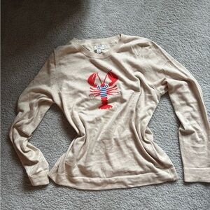 J. Crew Cream Fitted sweater